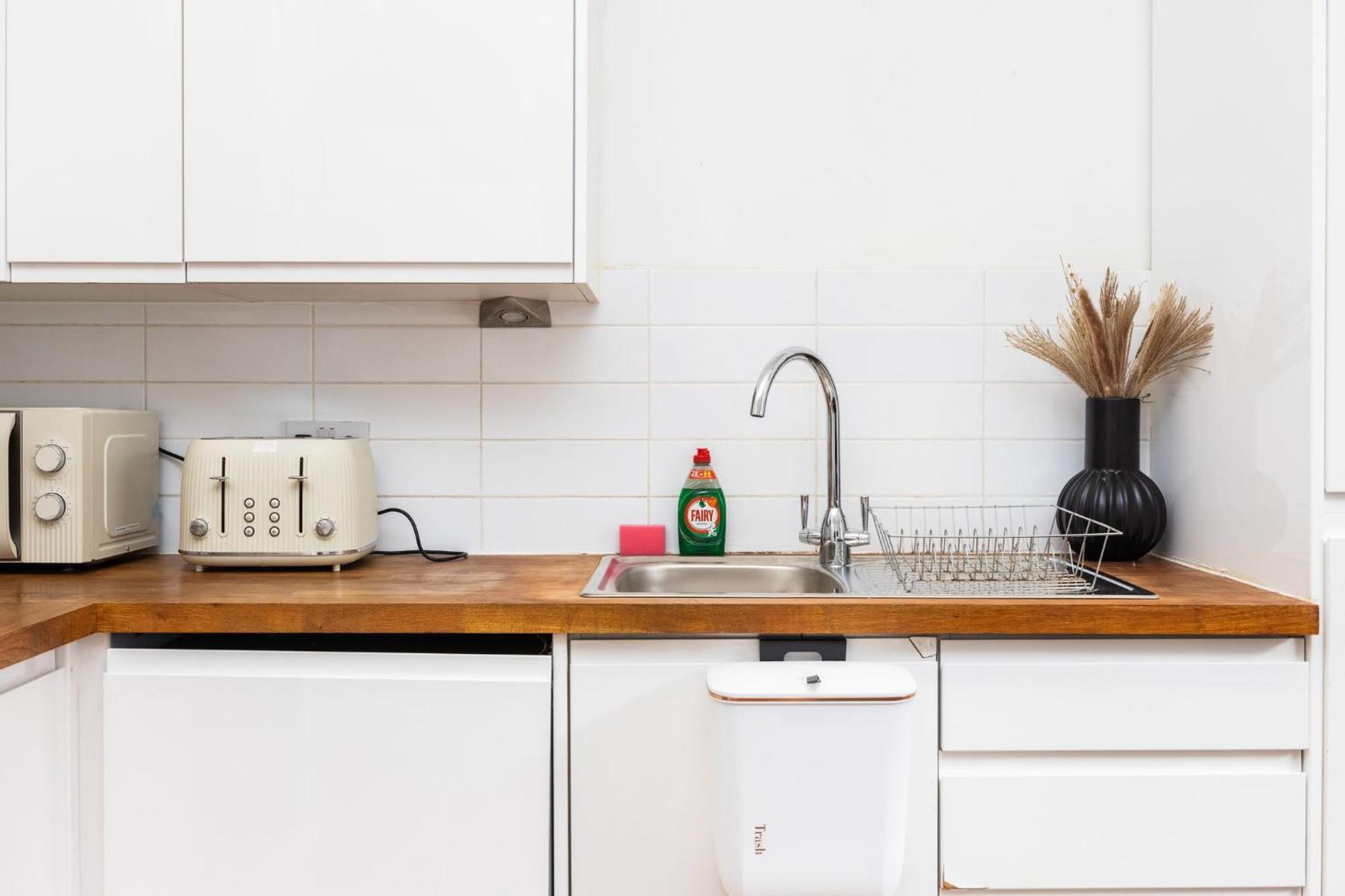Stylish Studio Apartment In Fulham Londyn Zewnętrze zdjęcie